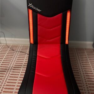 X Rocker Red and Black Gaming Chair with Led